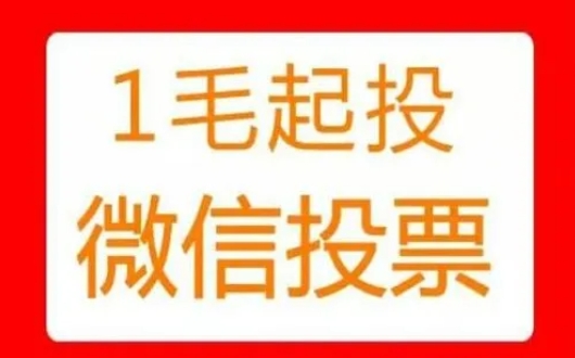 微信刷票和关注公众号的价格